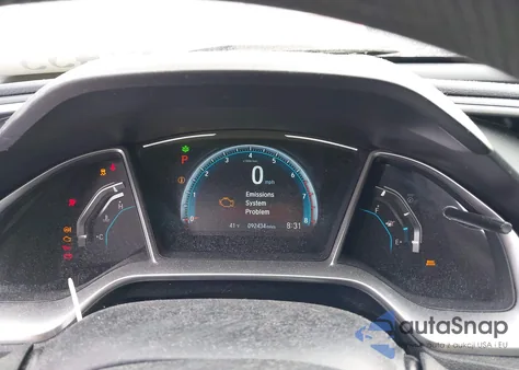 2017 Honda Civic Ex-T z USA, uszkodzony, nr VIN 2HGFC1F32HH651373